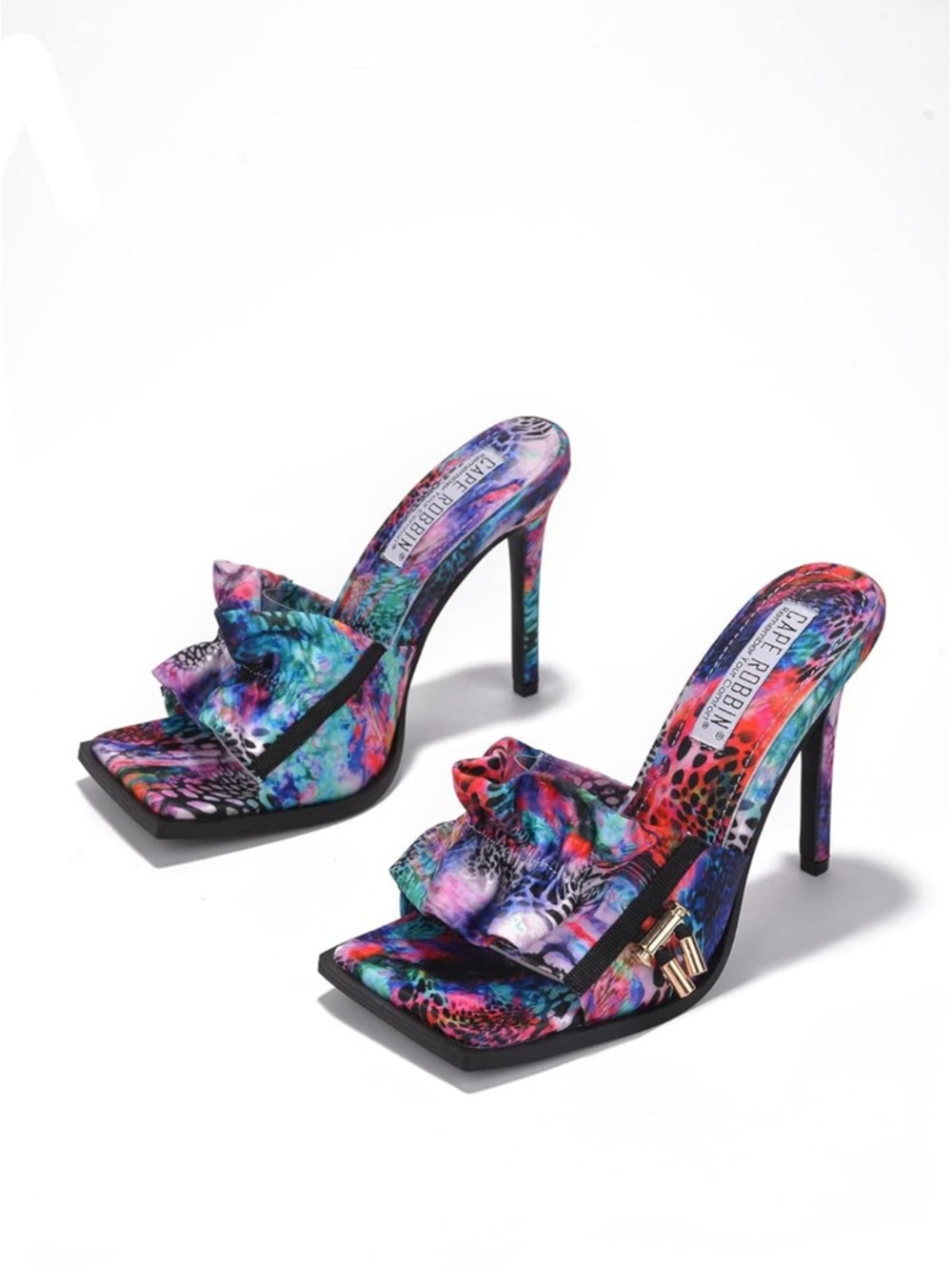 Cape Robbin Women's Stiletto Heel Mules